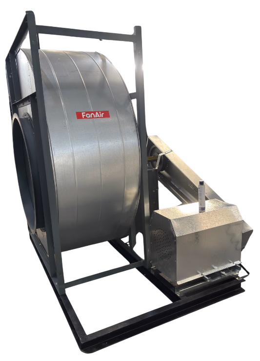 Backward Inclined Centrifugal Fan View 3